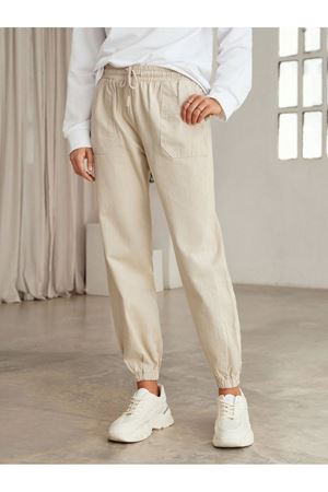 Bayan jogger pantolon - Bej