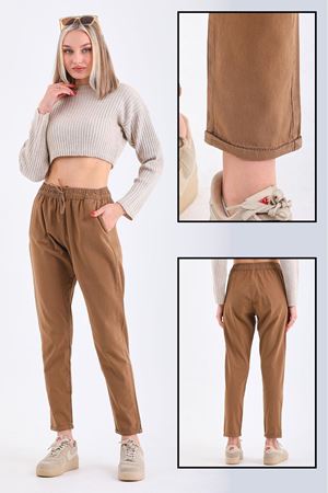 Duble paça kendinden bağcıklı -Taba