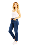 Essential Mom Fit Jean - Mavi koyu 