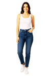 Essential Mom Fit Jean - Mavi koyu 